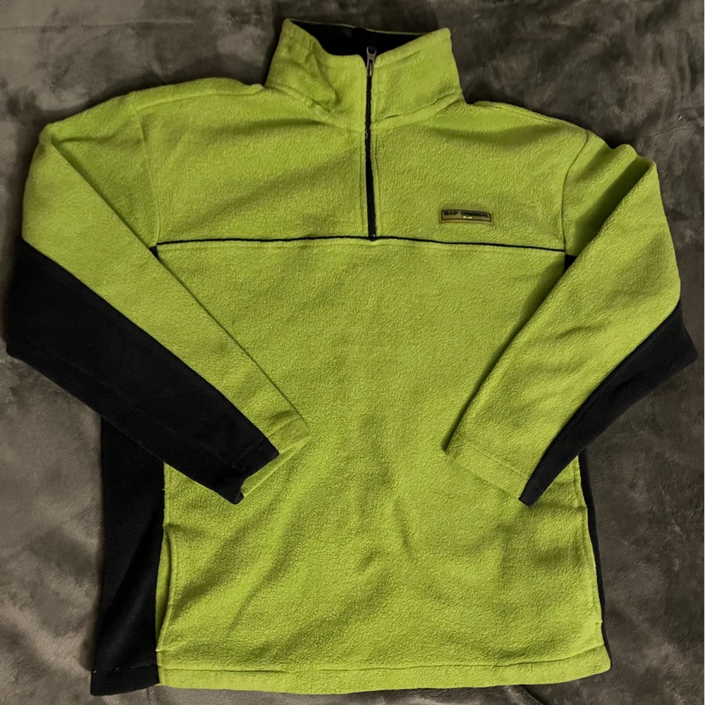 Vintage Lime Green Gap Pullover